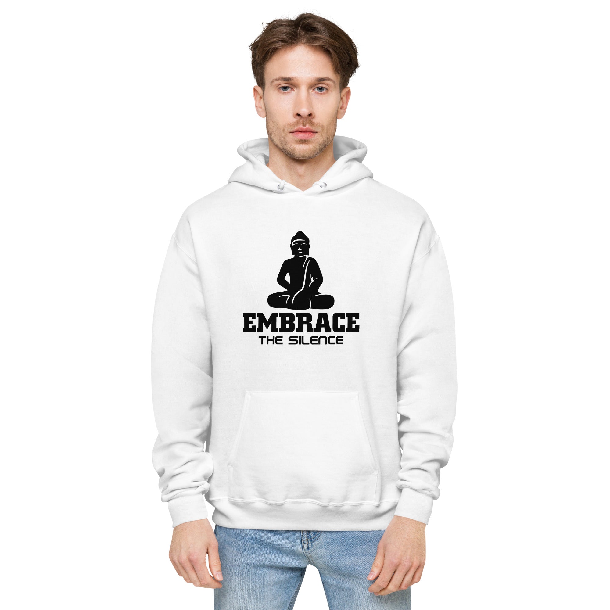 EMBRACE THE SILENCE - Unisex fleece hoodie