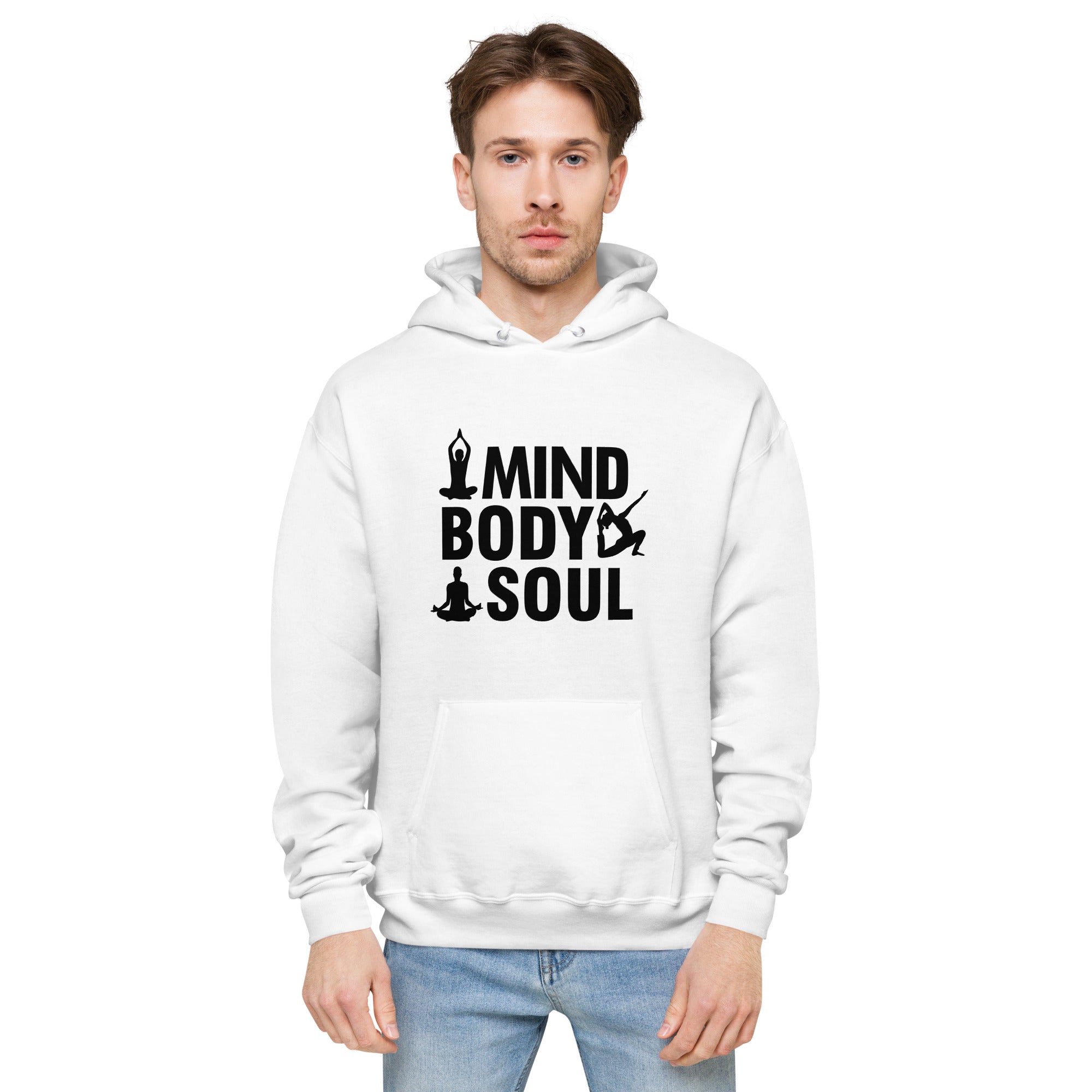MIND BODY SOUL - Unisex fleece hoodie