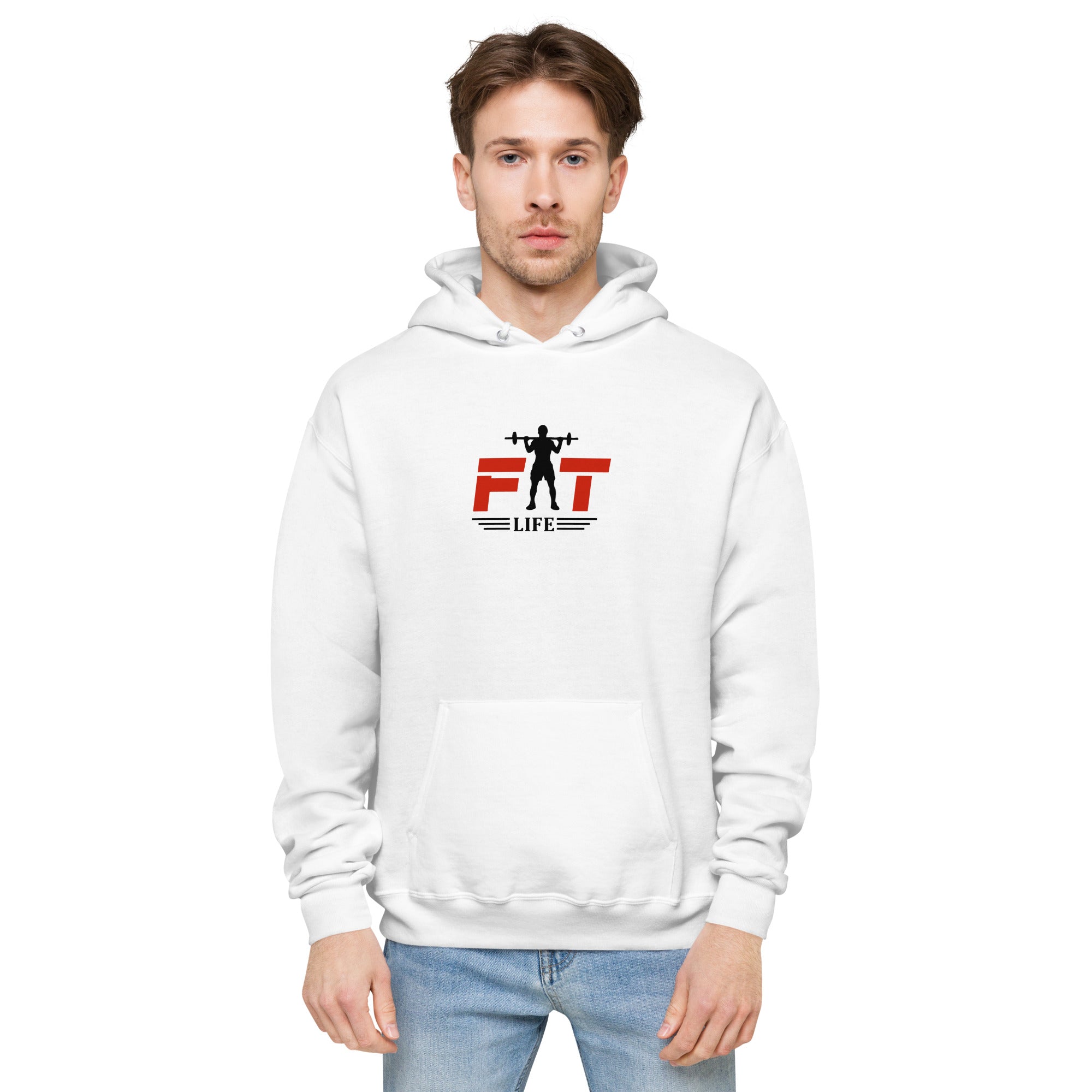 FIT LIFE - Unisex fleece hoodie