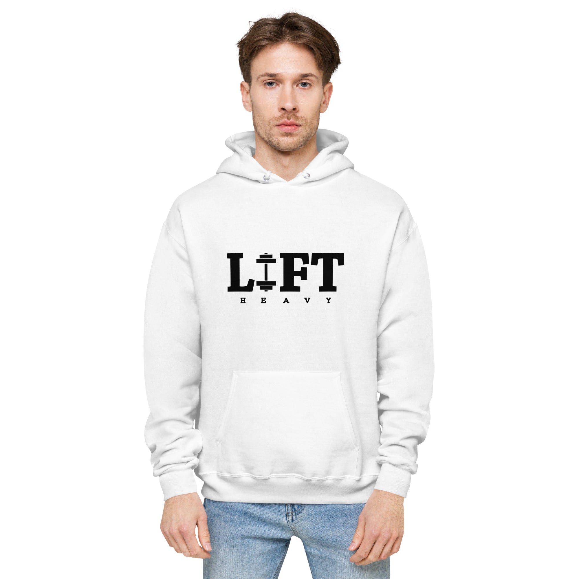 LIFT HEAVY - Unisex fleece hoodie