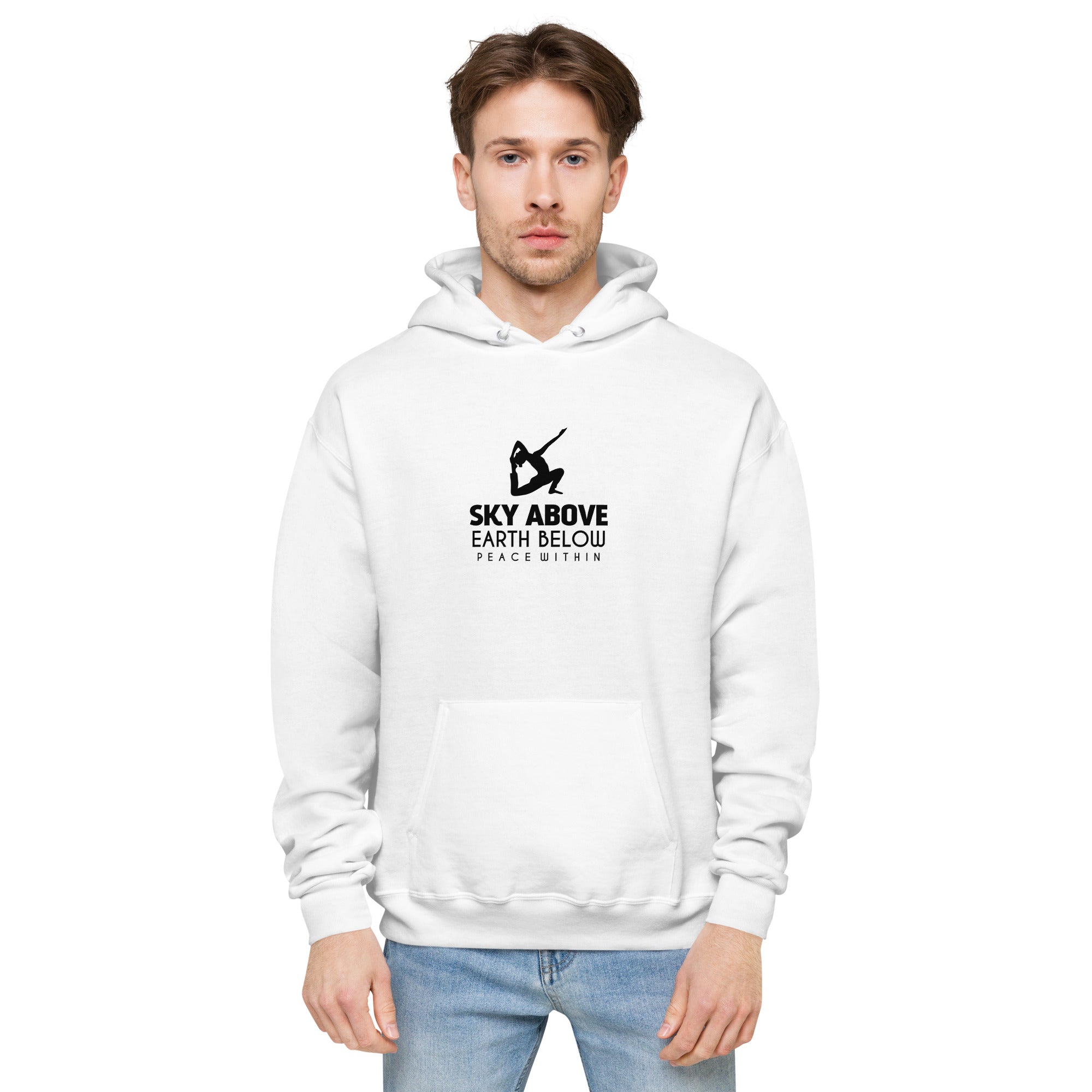 SKY ABOVE EARTH BELOW - Unisex fleece hoodie