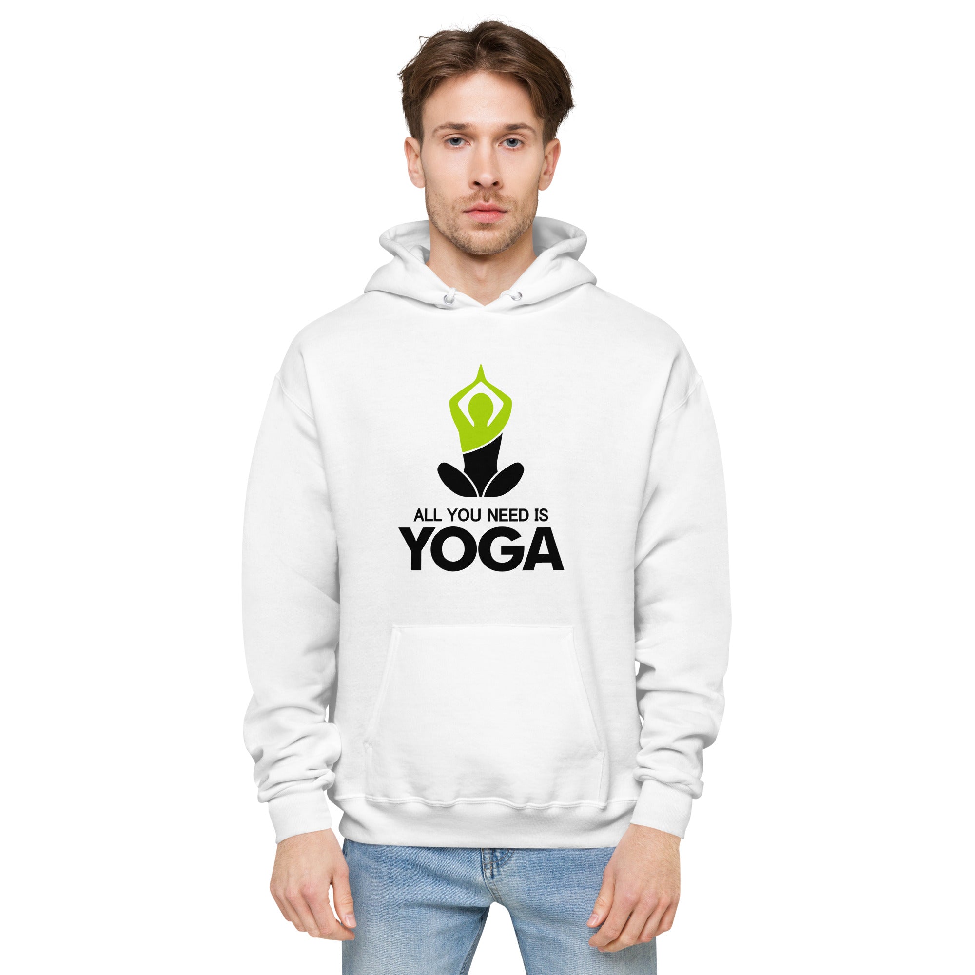 ALL YOU NEED IS YOGA - Unisex fleece hoodie