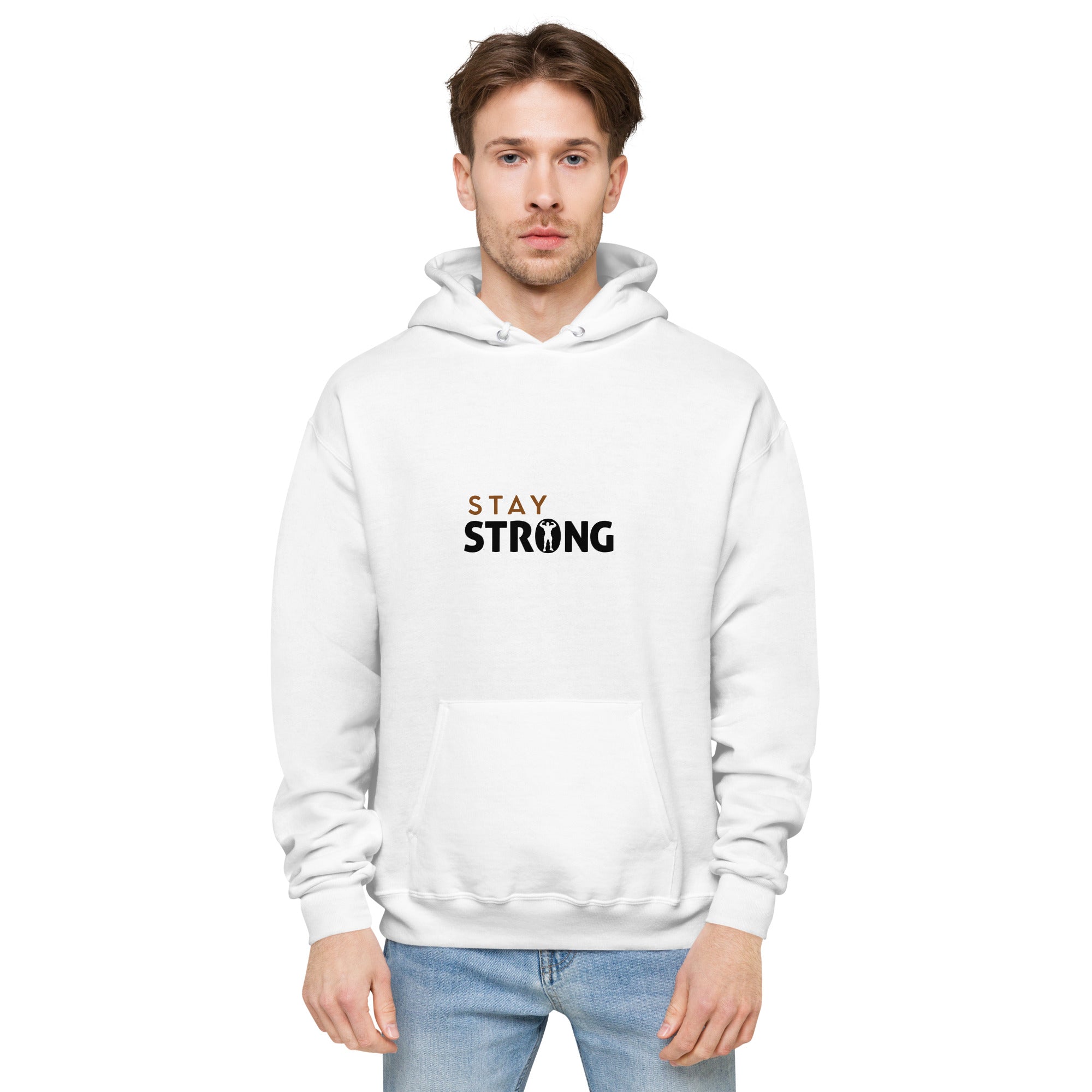 STAY STRONG - Unisex fleece hoodie