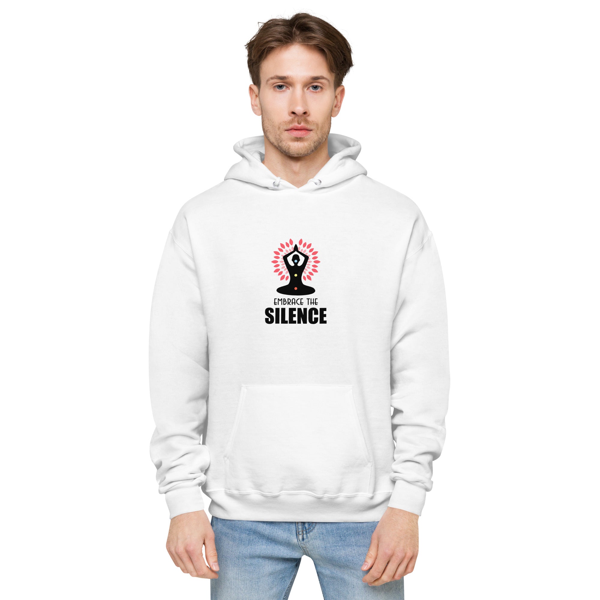 EMBRACE THE SILENCE - Unisex fleece hoodie