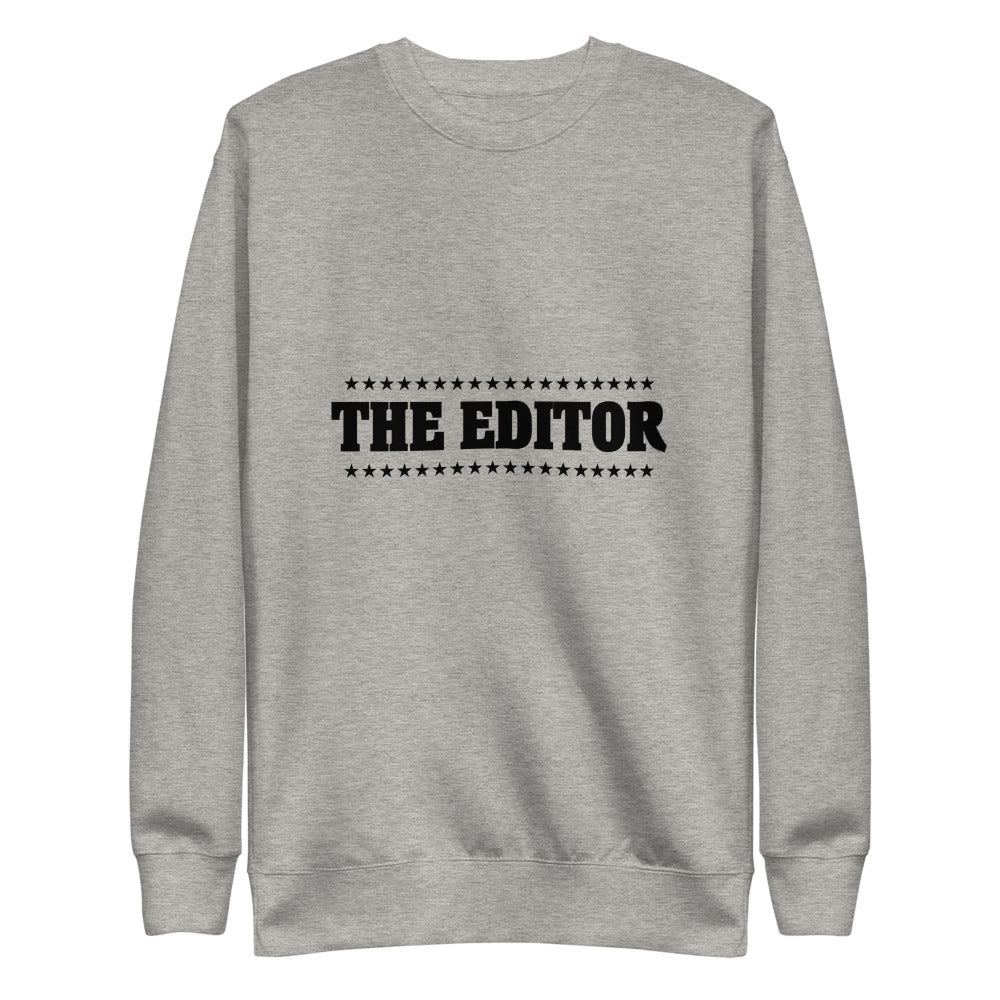 The Editor- Unisex Fleece Pullover