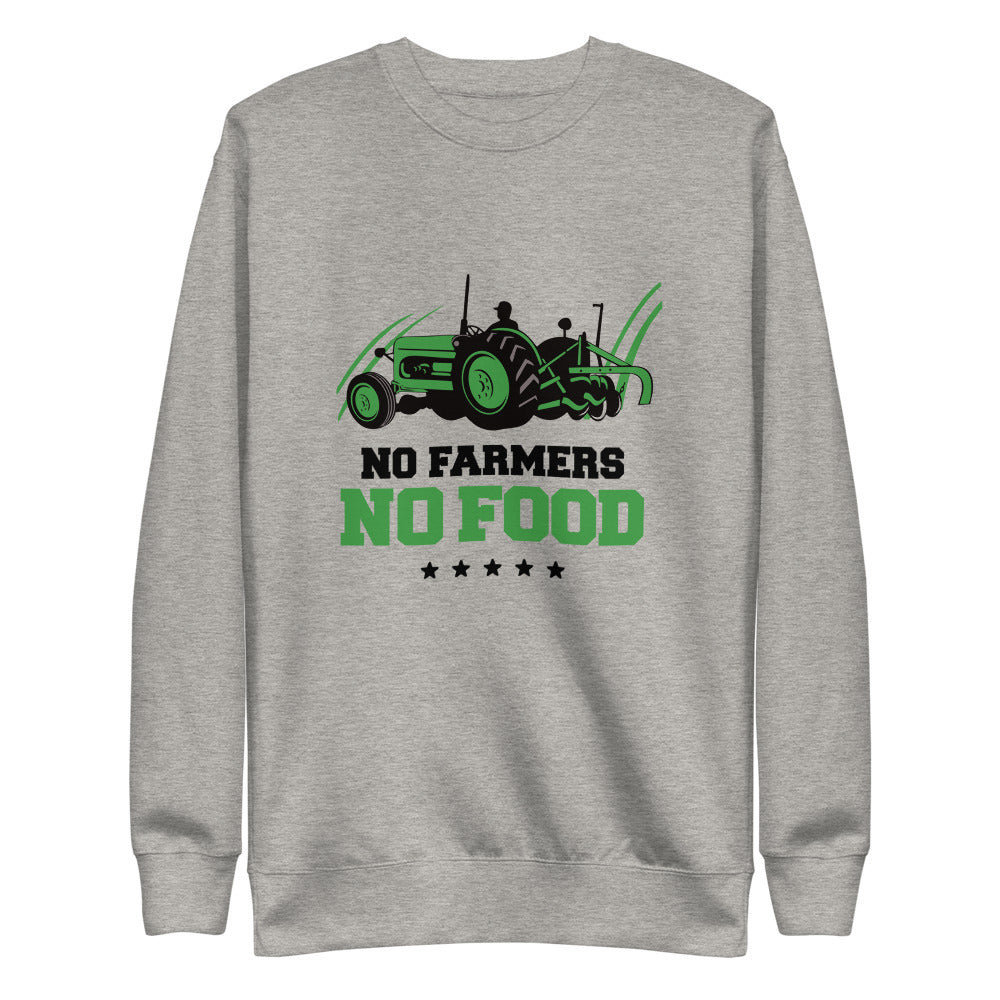 NO FARMERS NO FOOD - Unisex Fleece Pullover