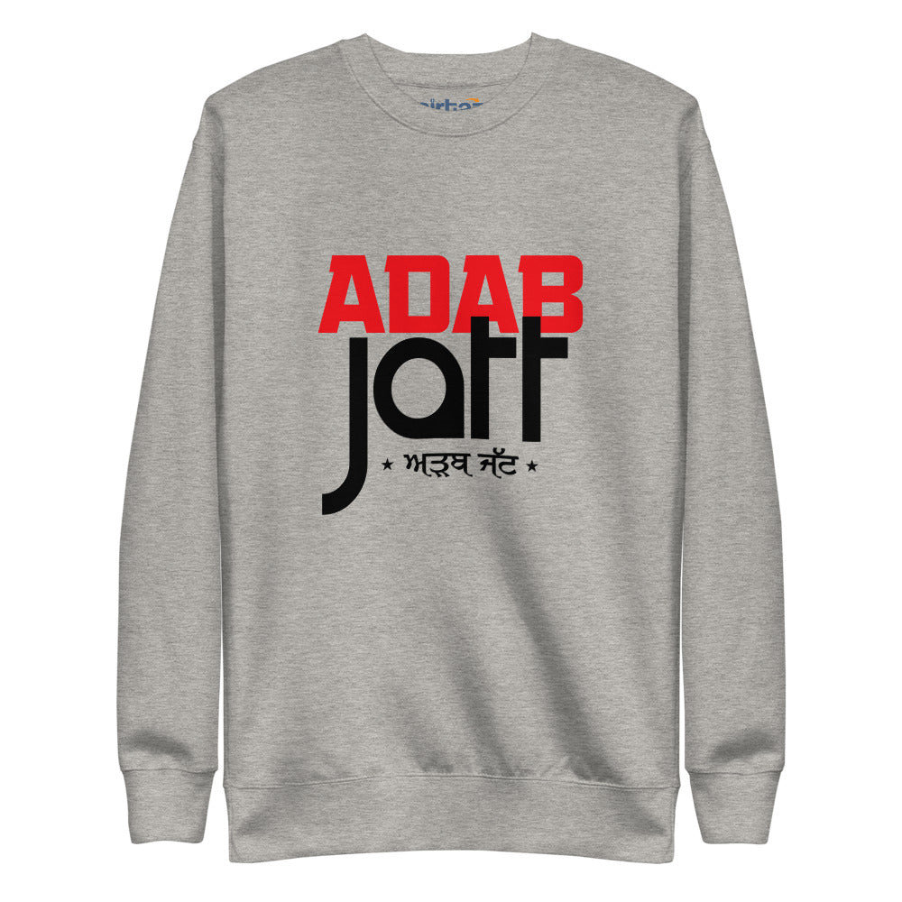 ADAB JATT - Unisex Fleece Pullover