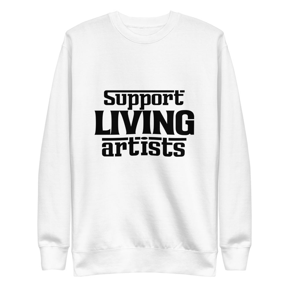 Support living artists- Unisex Fleece Pullover