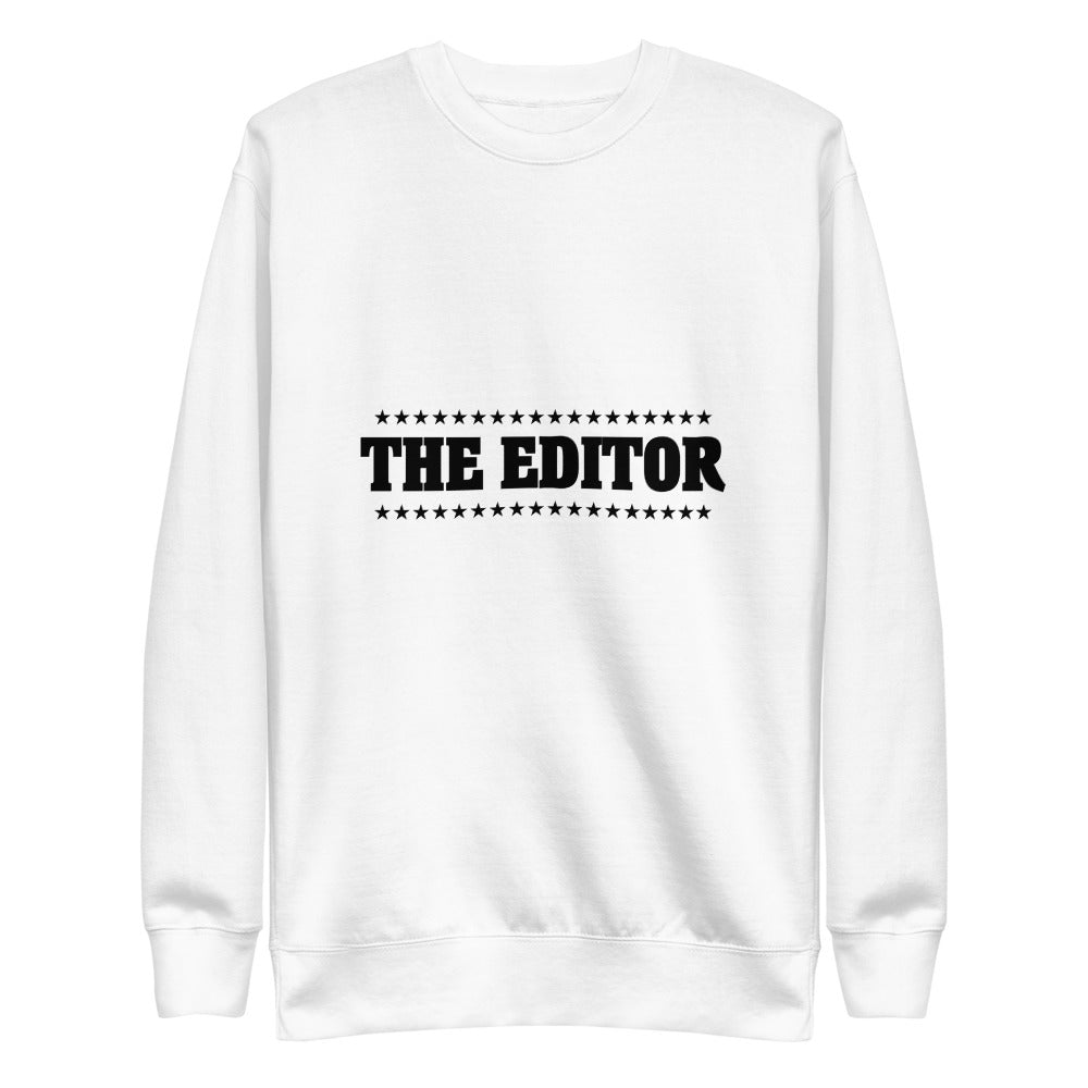 The Editor- Unisex Fleece Pullover