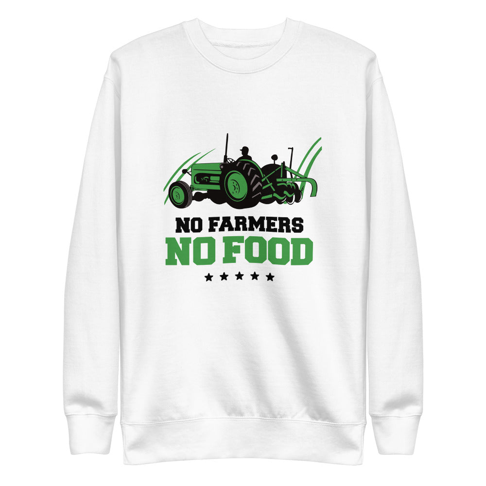 NO FARMERS NO FOOD - Unisex Fleece Pullover