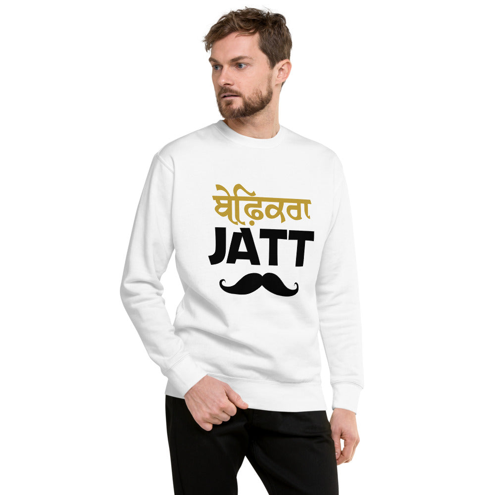 BEFIKRA JATT - Unisex Fleece Pullover