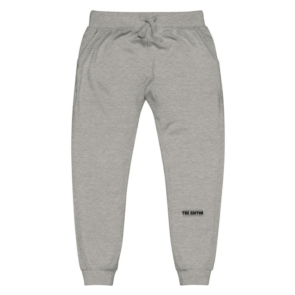 The Editor- Unisex fleece sweatpants