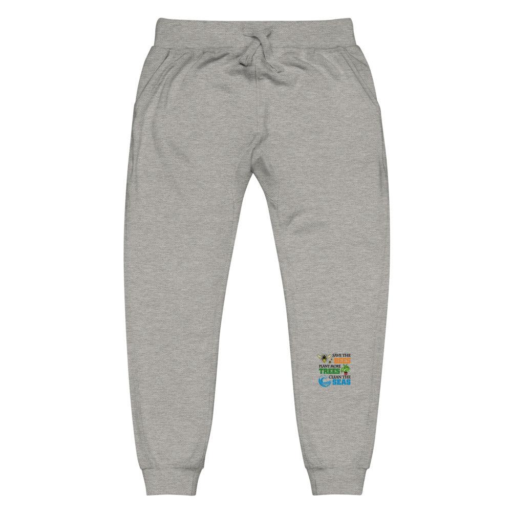 SAVE THE BEES - Unisex fleece sweatpants