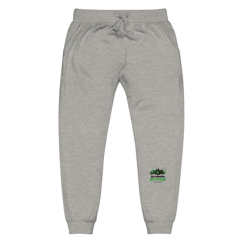 NO FARMERS NO FOOD - Unisex fleece sweatpants