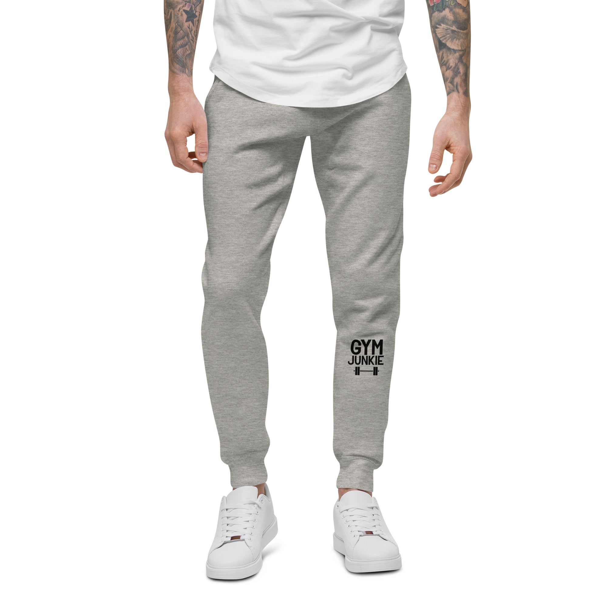 GYM JUNKIE - Unisex fleece sweatpants