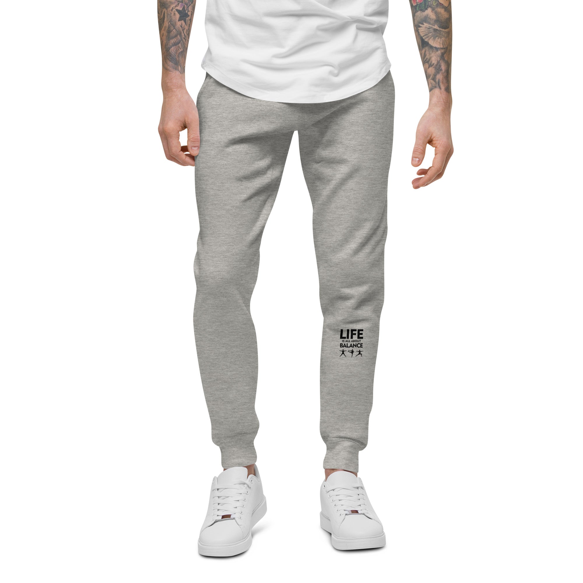 LIFE IS ALL ABOUT BALANCE - Unisex fleece sweatpants