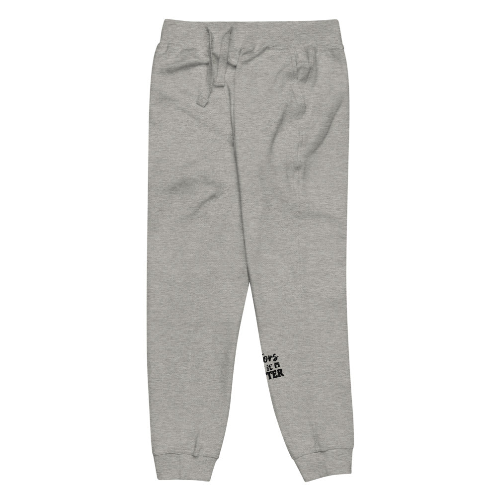 Actors do it better - Unisex fleece sweatpants