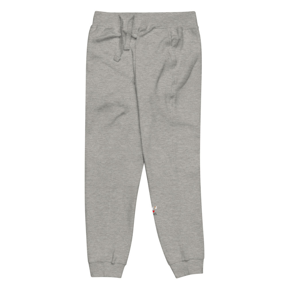 I LOVE CATS- Unisex fleece sweatpants