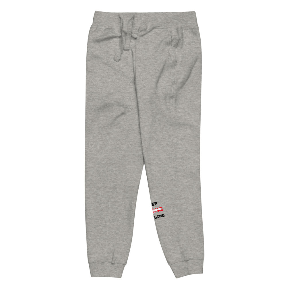 KEEP RISING HUSTLING - Unisex fleece sweatpants