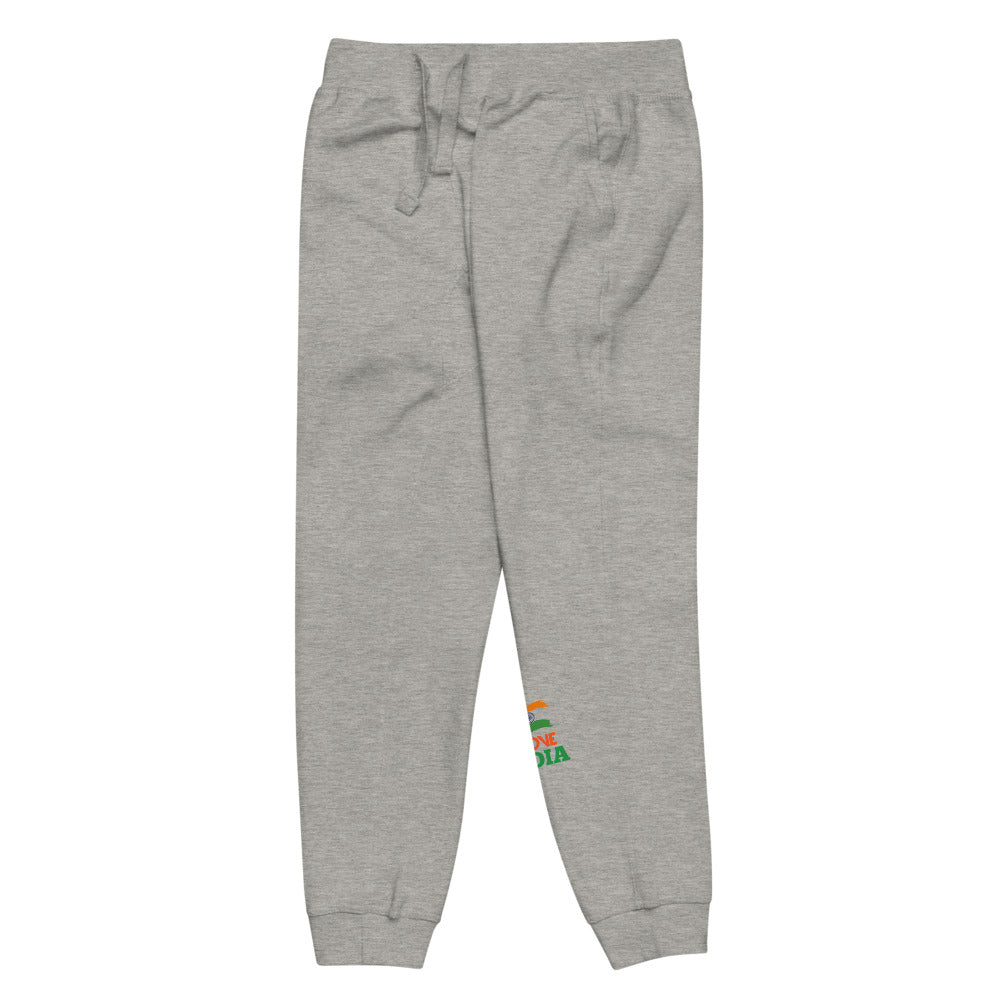 I LOVE INDIA - Unisex fleece sweatpants