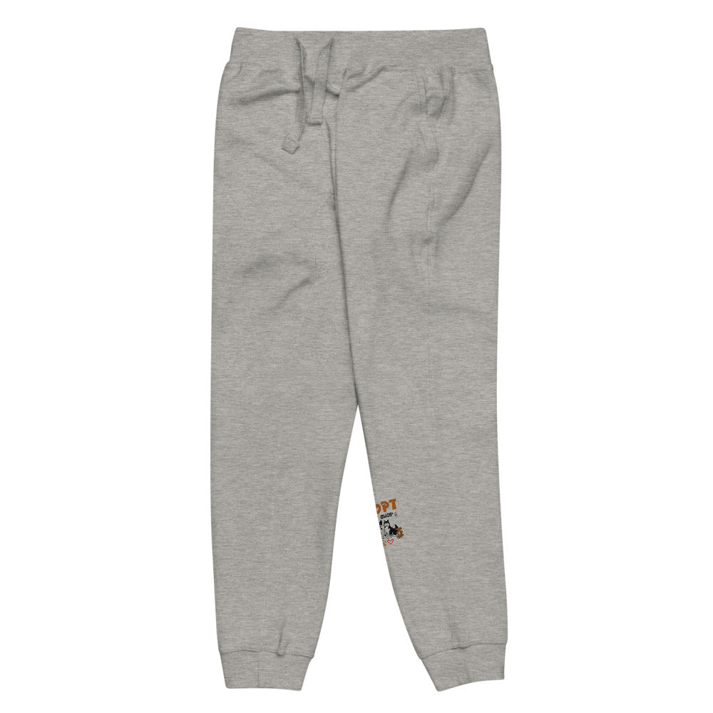 ADOPT DON'T SHOP - Unisex fleece sweatpants