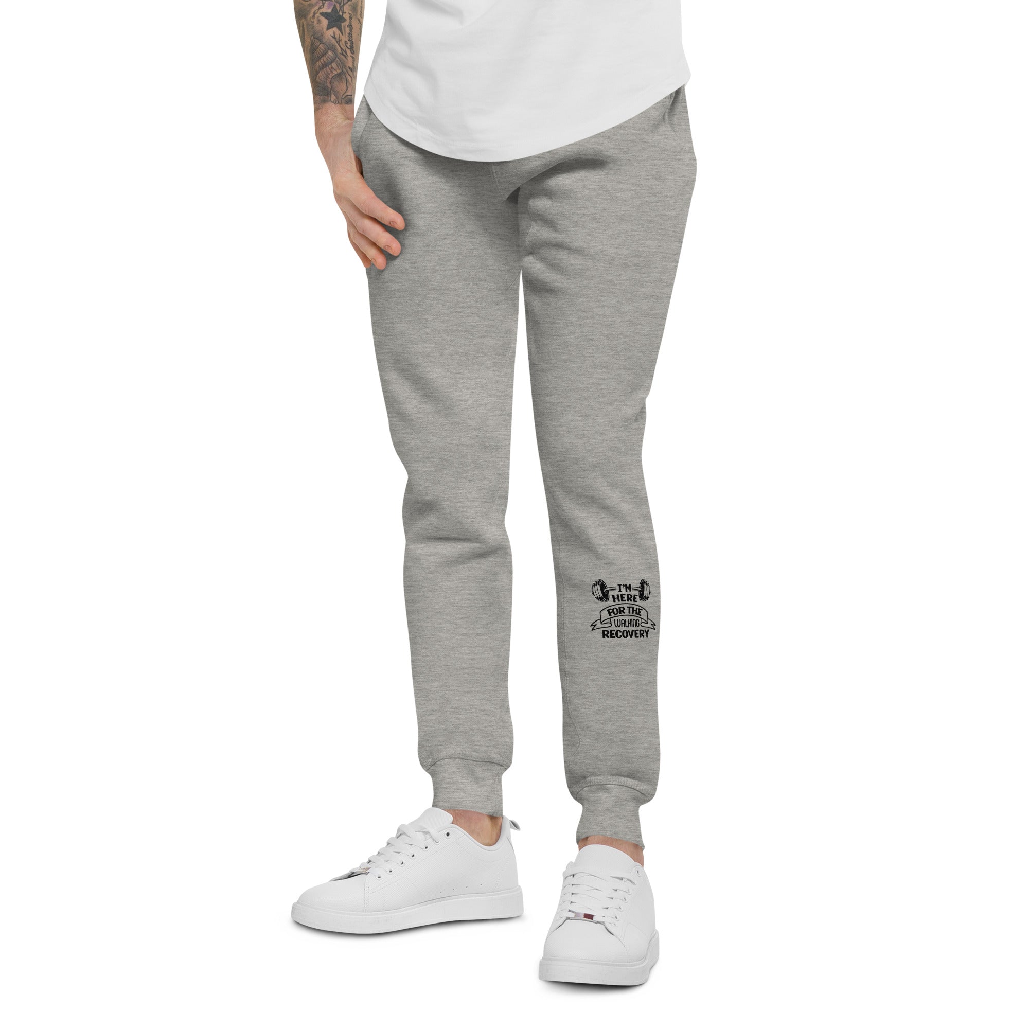 I'M HERE FOR THE WALKING RECOVERY - Unisex fleece sweatpants