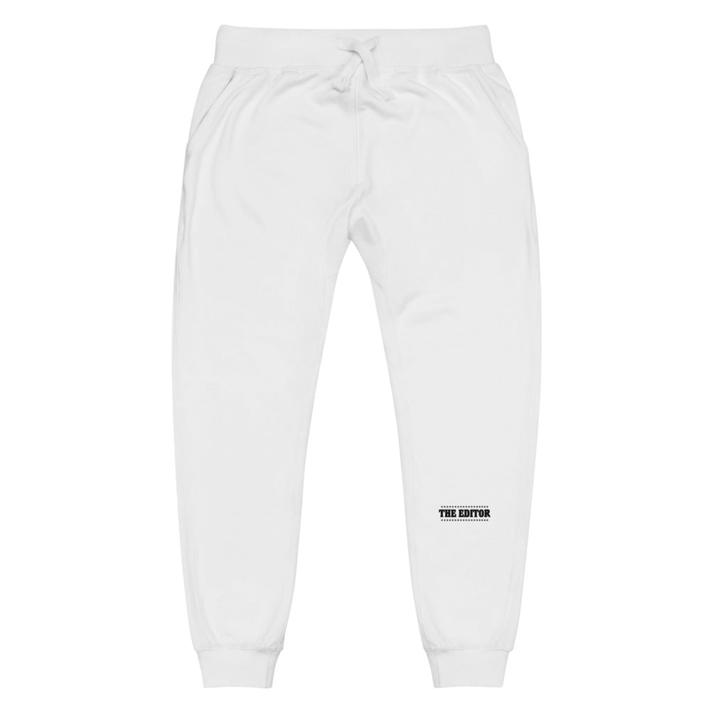 The Editor- Unisex fleece sweatpants