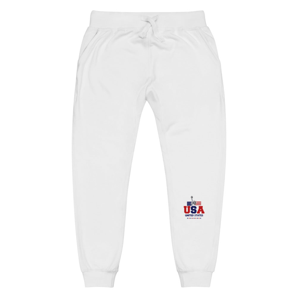 I LOVE USA - Unisex fleece sweatpants