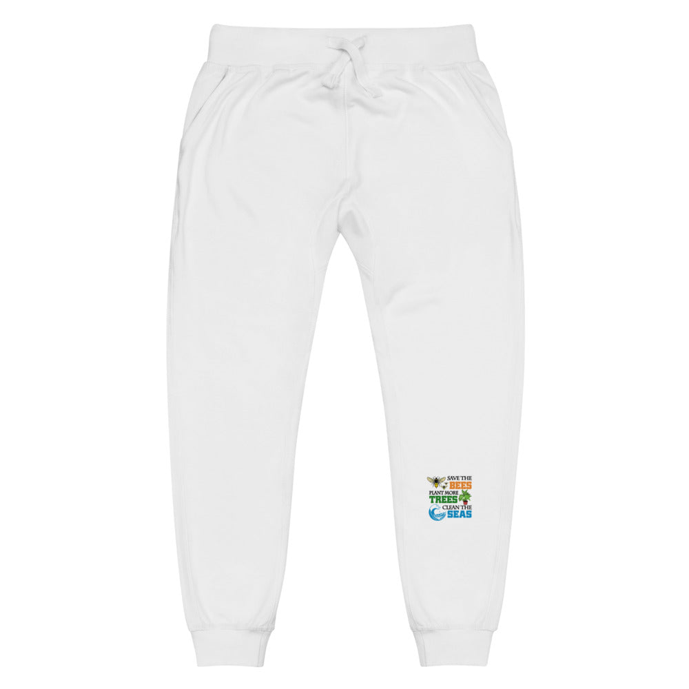 SAVE THE BEES - Unisex fleece sweatpants