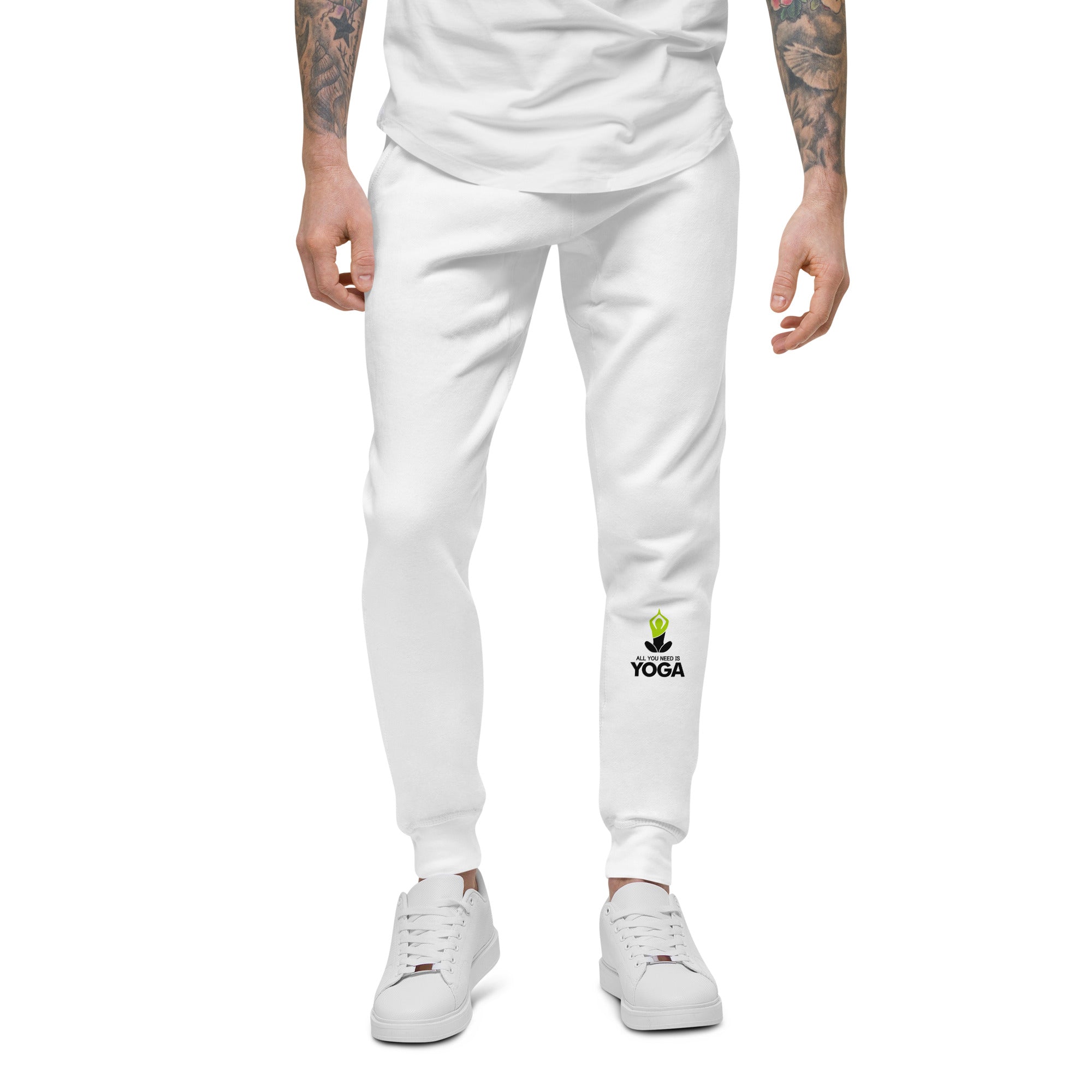 ALL YOU NEED IS YOGA - Unisex fleece sweatpants