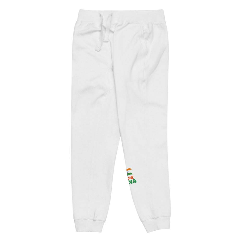I LOVE INDIA - Unisex fleece sweatpants