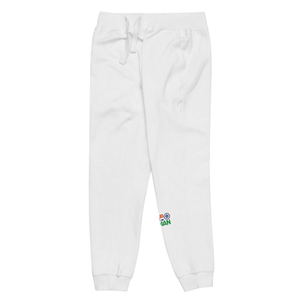 PROUD TO BE AN INDIAN - Unisex fleece sweatpants