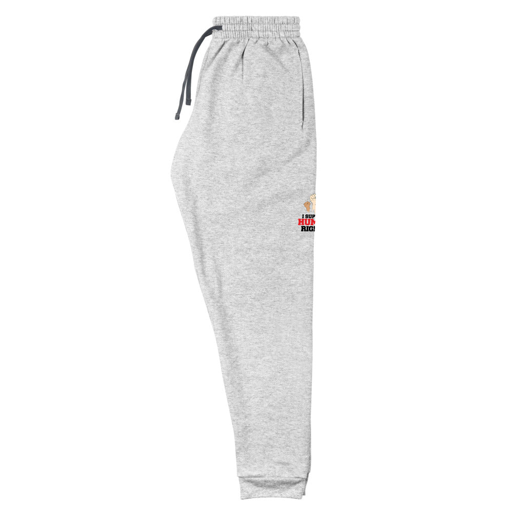 I SUPPORT HUMAN RIGHTS - Unisex Joggers