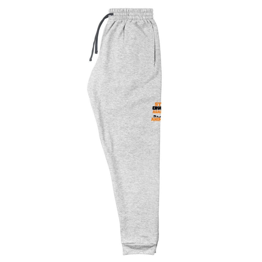 STOP CRUELTY AGAINST ANIMALS - Unisex Joggers