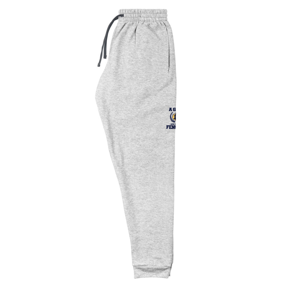 A GIRL WHO LOVES FENCING - Unisex Joggers