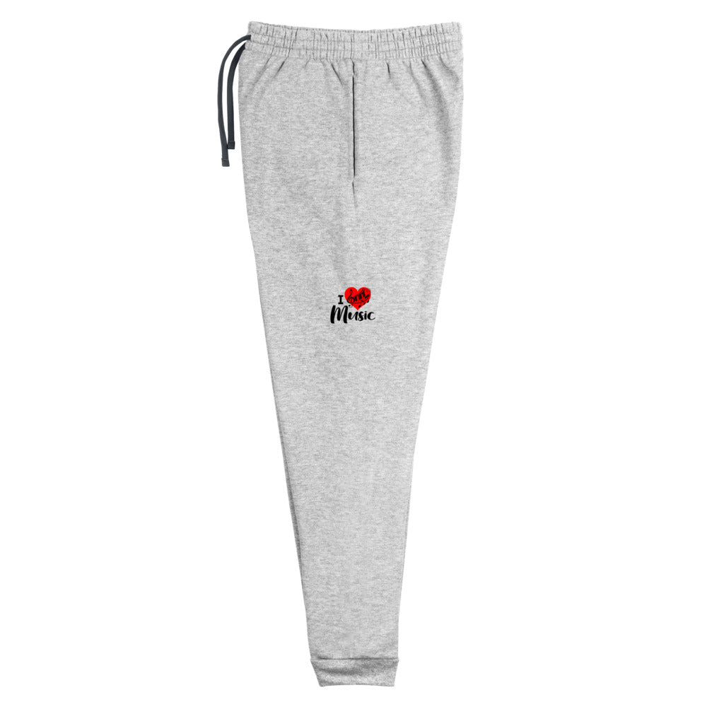 I LOVE MUSIC - Unisex Joggers