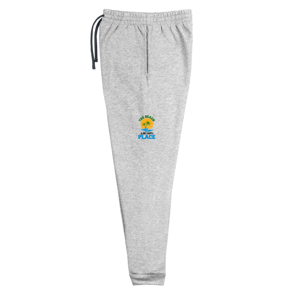 THE BEACH IS MY HAPPY PLACE - Unisex Joggers