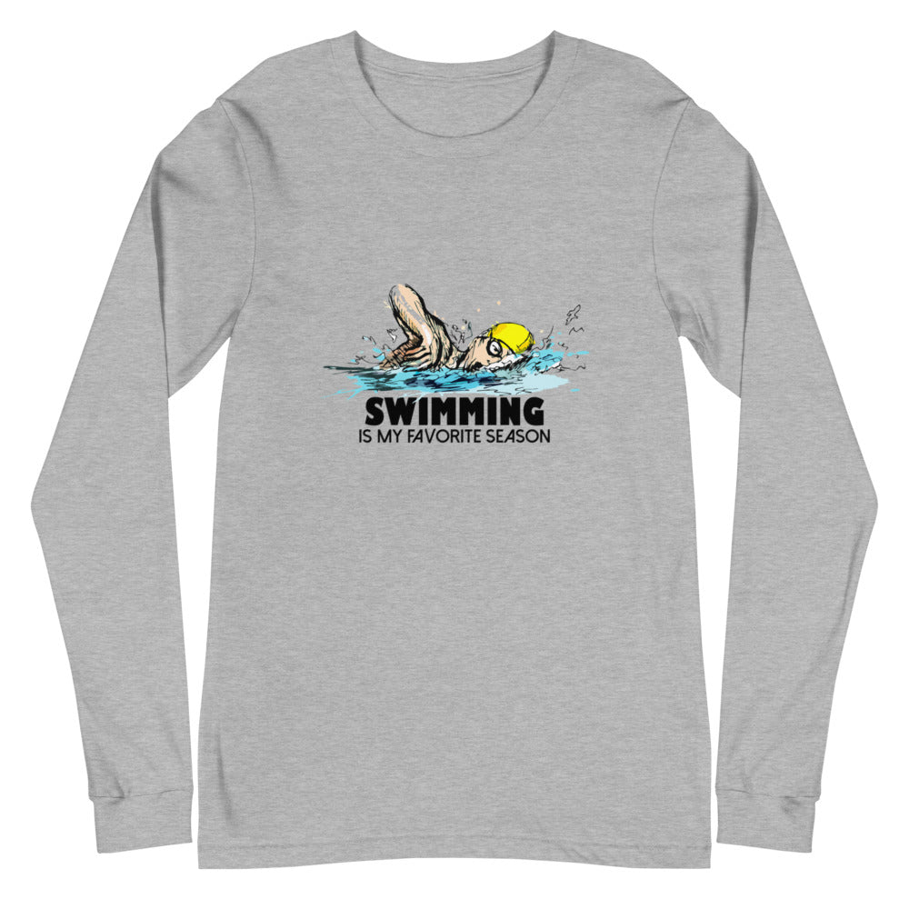 Swimming- Unisex Long Sleeve Tee