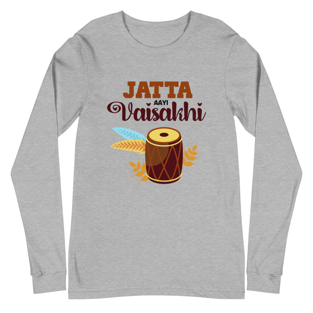 JATTA AAYI VAISAKHI - Unisex Long Sleeve Tee