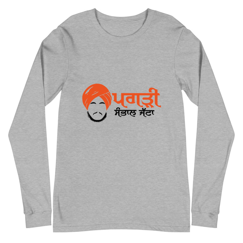 PAGRI SAMBHAL JATTA - Unisex Long Sleeve Tee