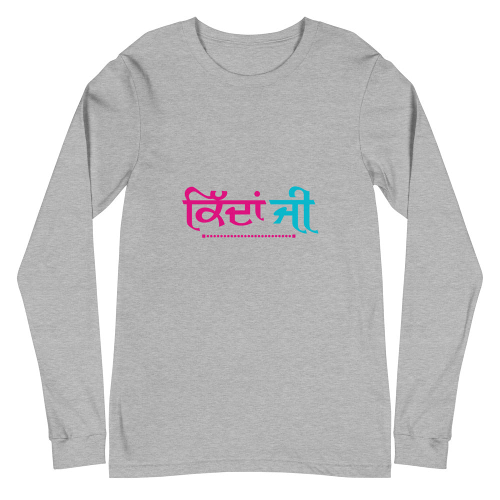 KIDAN JI - Unisex Long Sleeve Tee