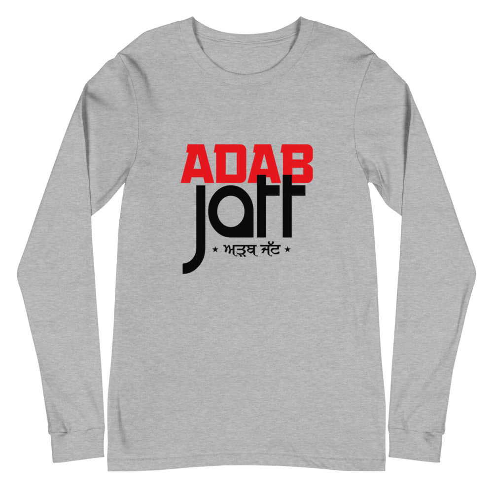 ADAB JATT - Unisex Long Sleeve Tee