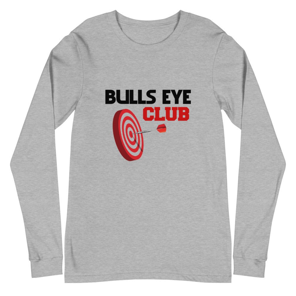 BULLS EYE CLUB - Unisex Long Sleeve Tee