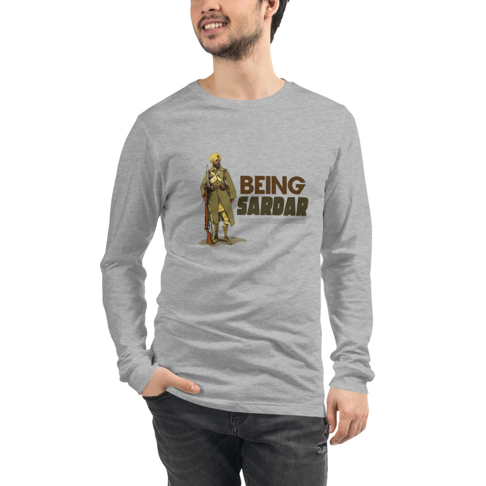 BEING SARDAR - Unisex Long Sleeve Tee