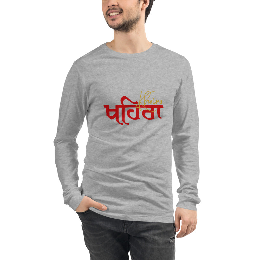 KHAIRA - Unisex Long Sleeve Tee