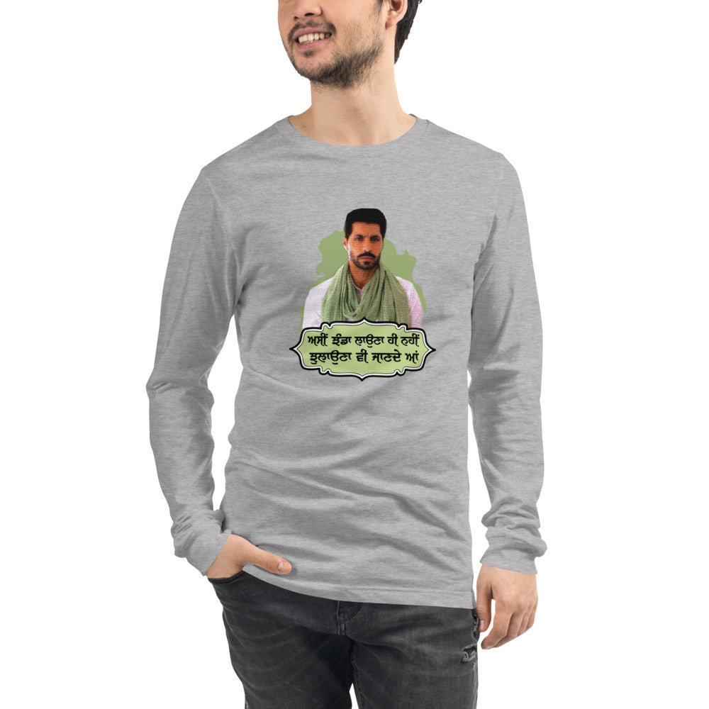 ASSI JHANDA LAUNA HI - Unisex Long Sleeve Tee