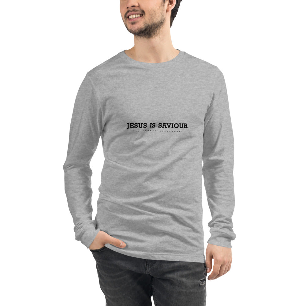 JESUS IS SAVIOUR - Unisex Long Sleeve Tee