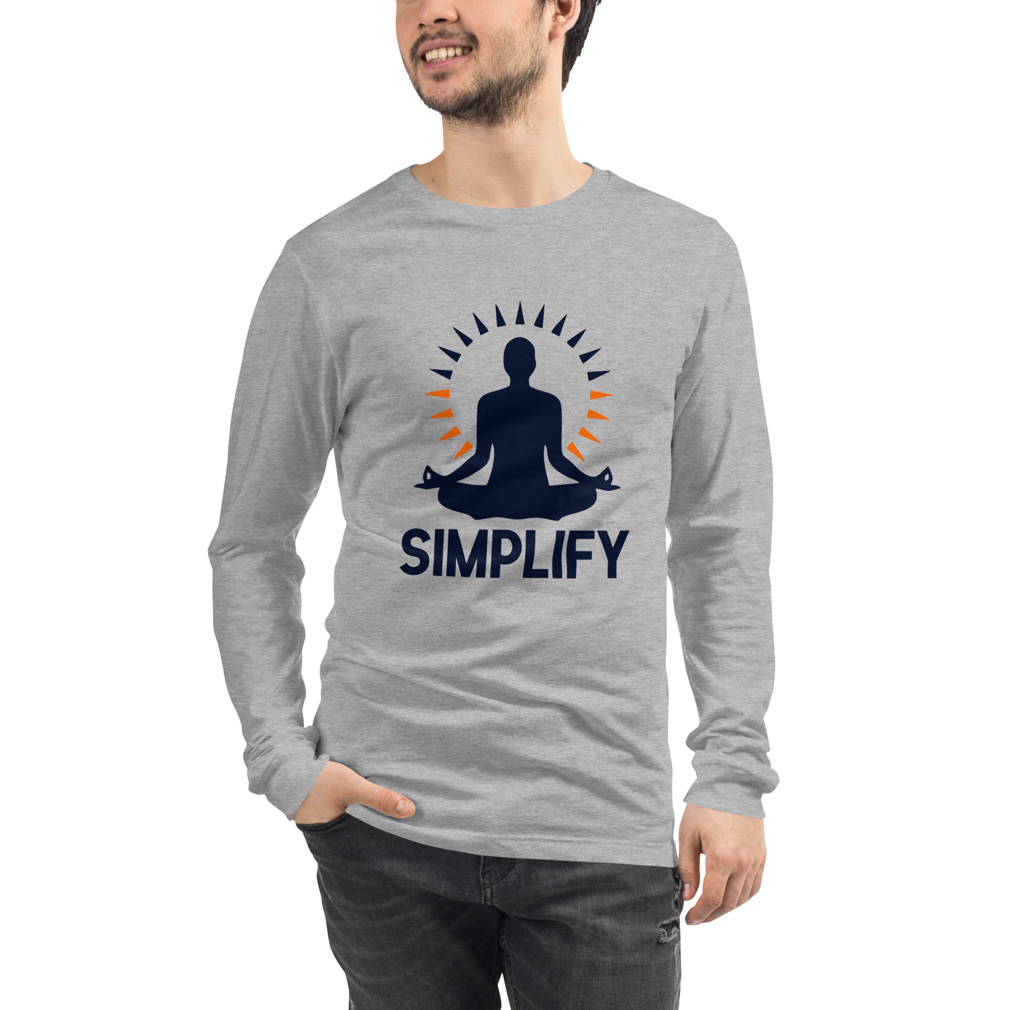 SIMPLIFY - Unisex Long Sleeve Tee
