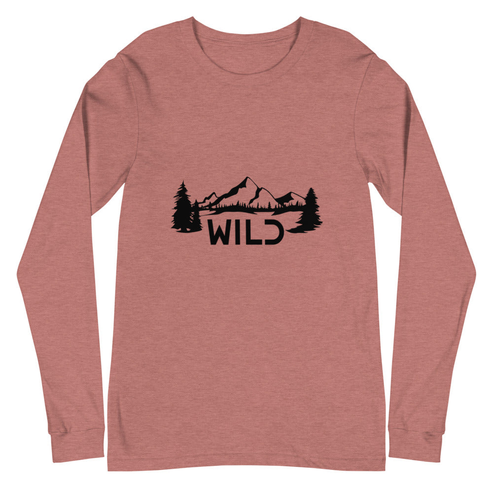 WILD- Unisex Long Sleeve Tee