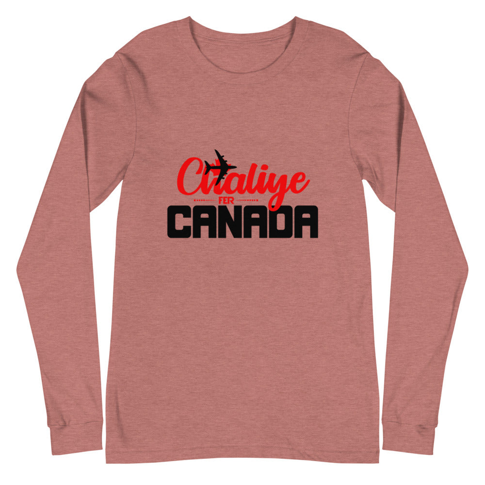 CHALIYE FER CANADA - Unisex Long Sleeve Tee